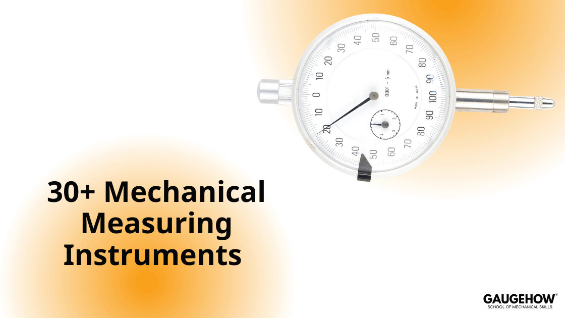 dial gauge as measuring instruments 