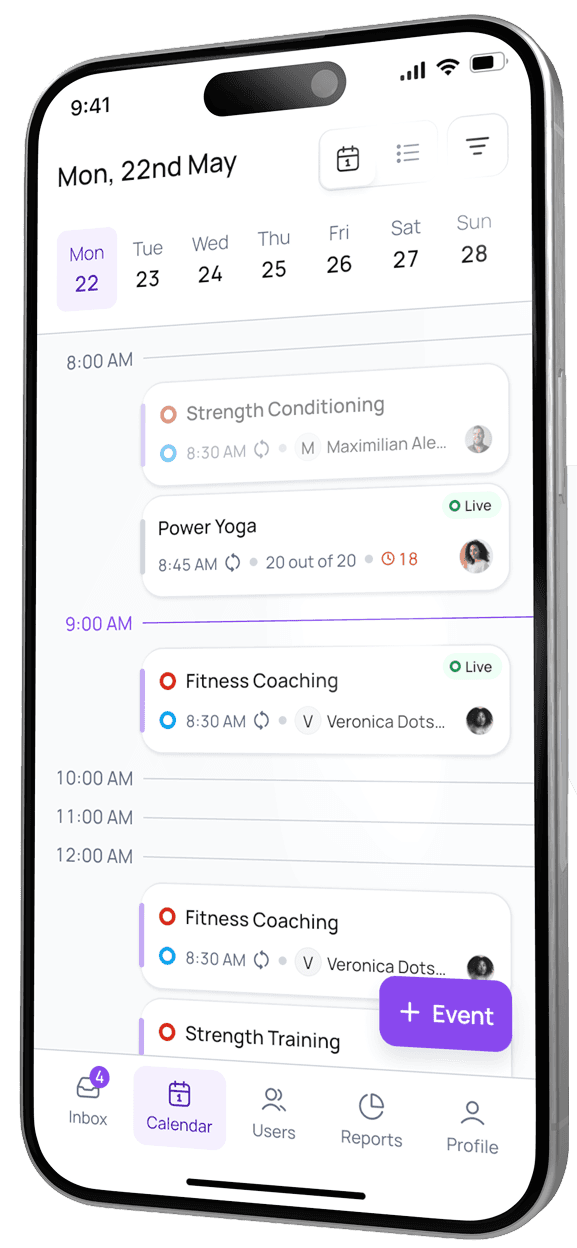 class scheduling app