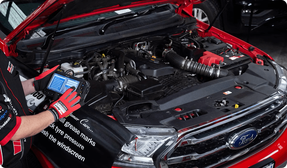 Repco technicians