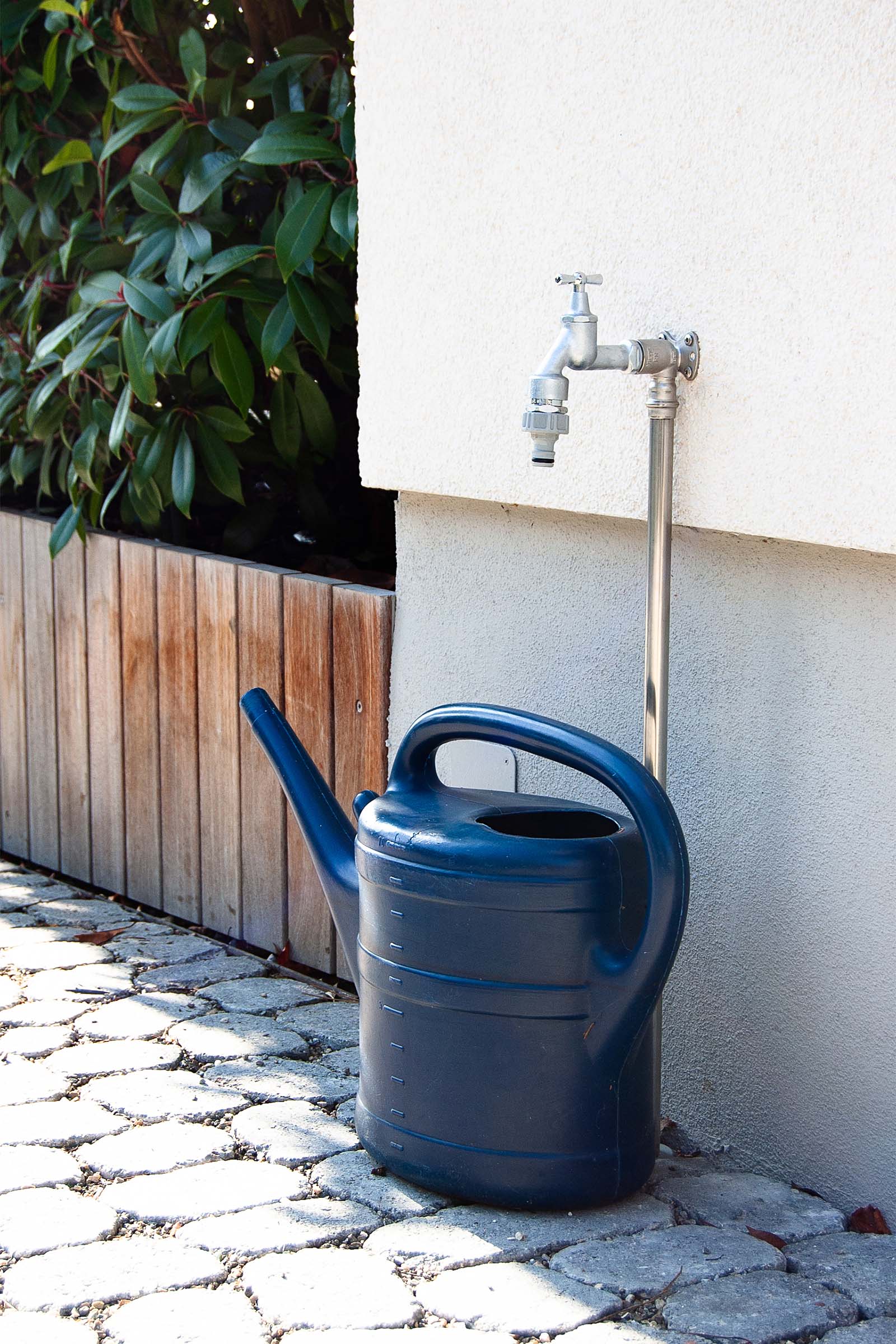 Wasserentnahmestelle statt Lüftung Öltank