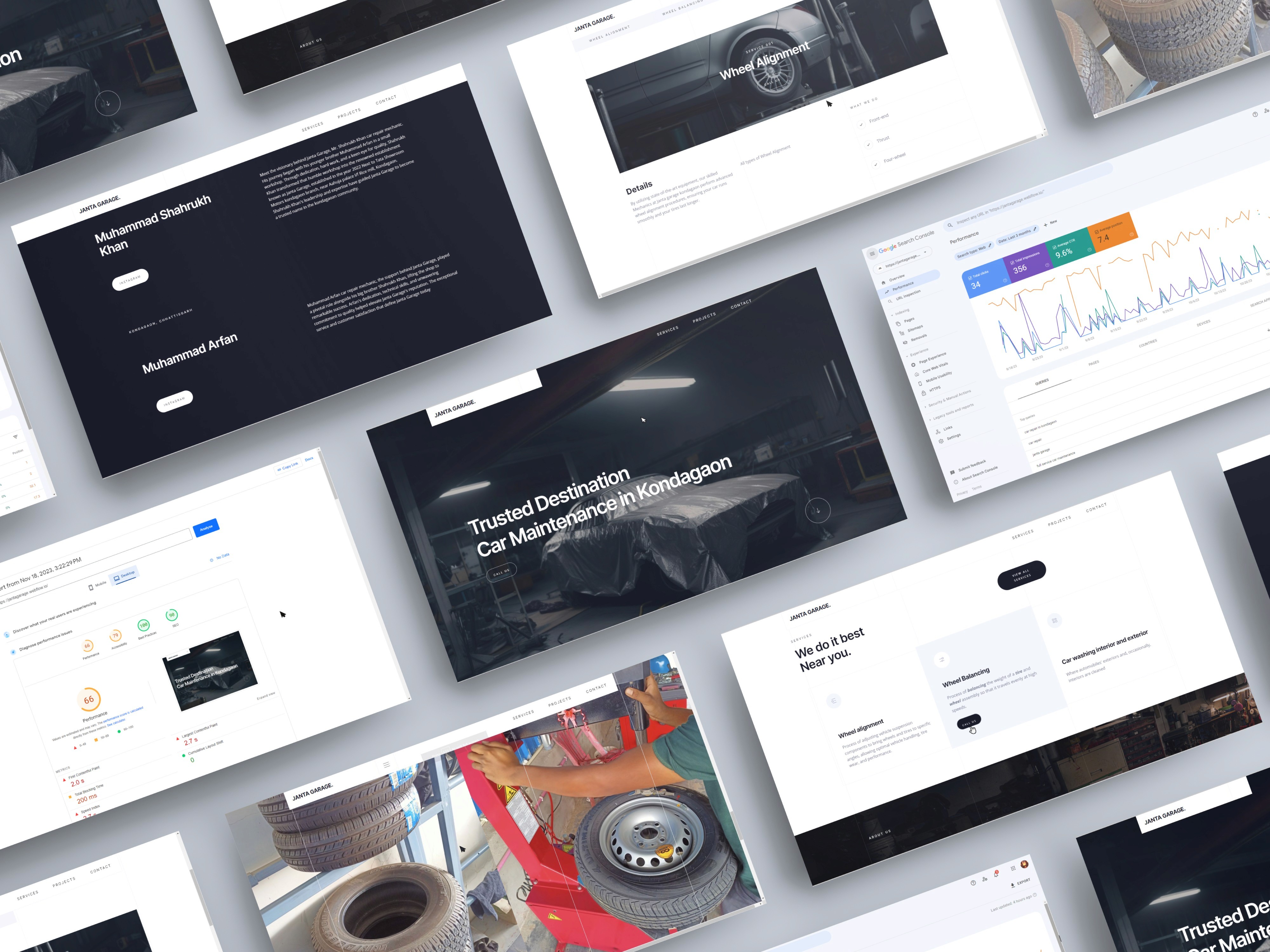 Portfolio janta garage kondagaon