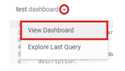 Pre-visualize the dashboard to ensure everything works as expected before pushing to production.