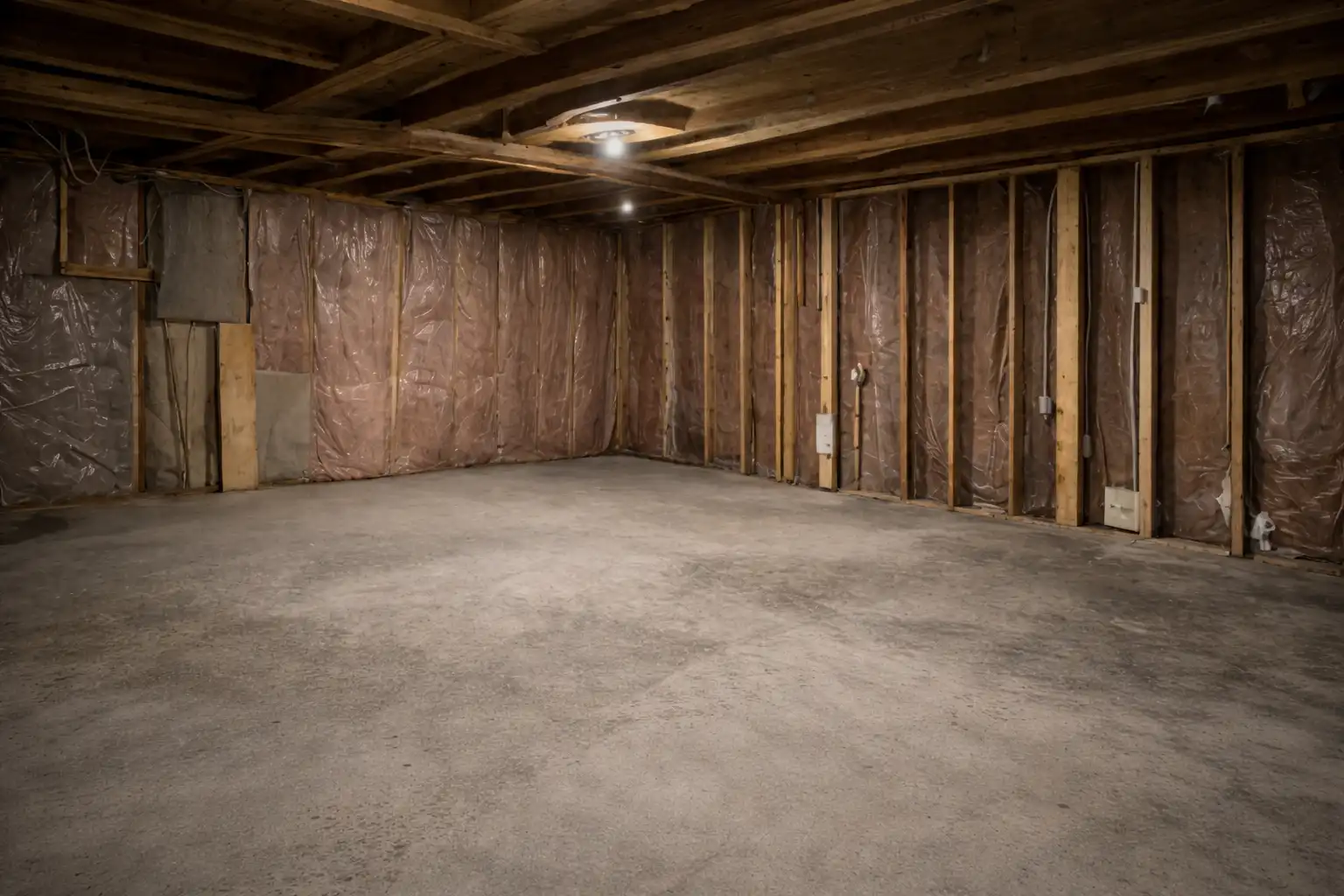 basement before renovation