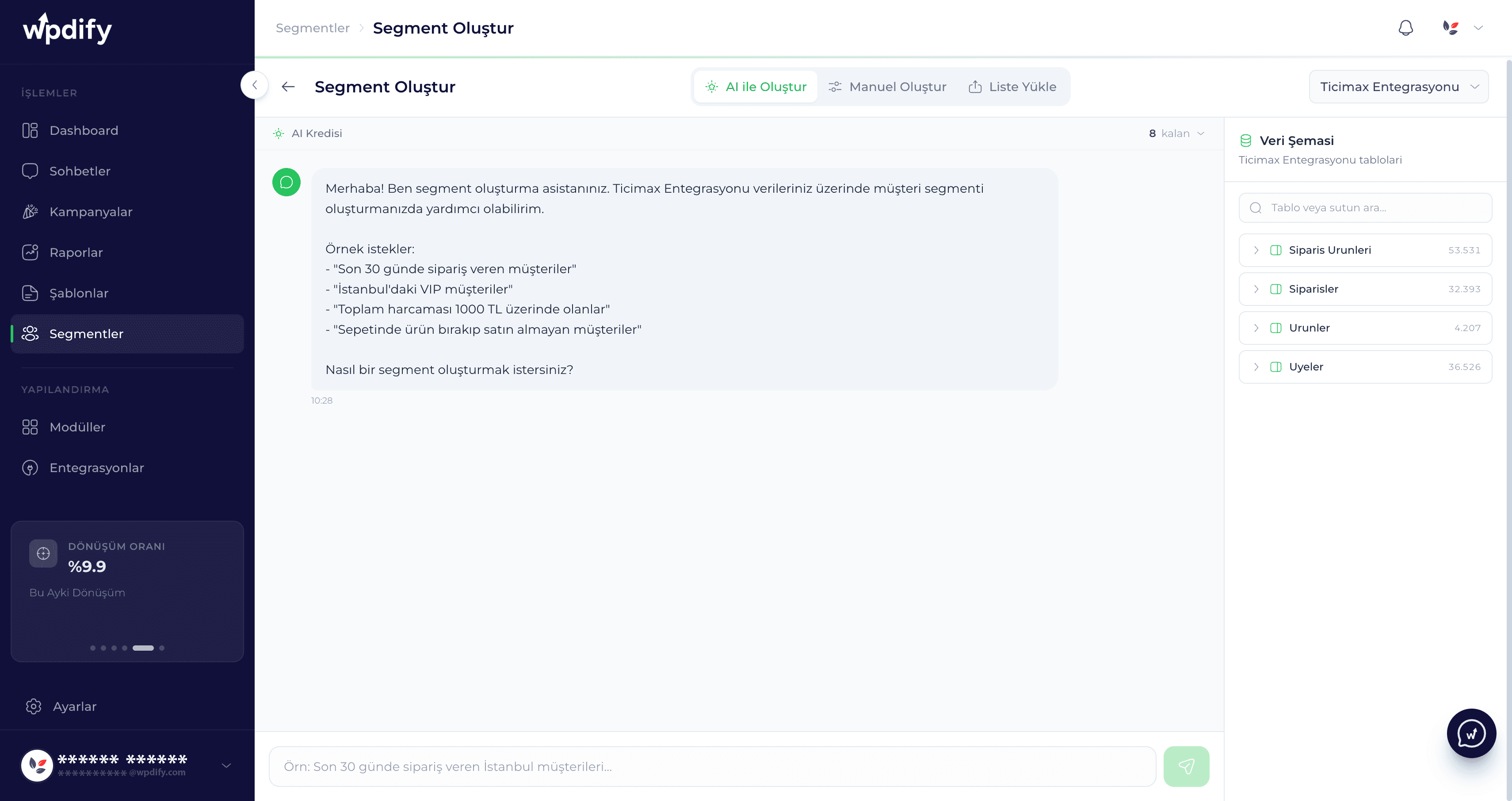 Segmentler