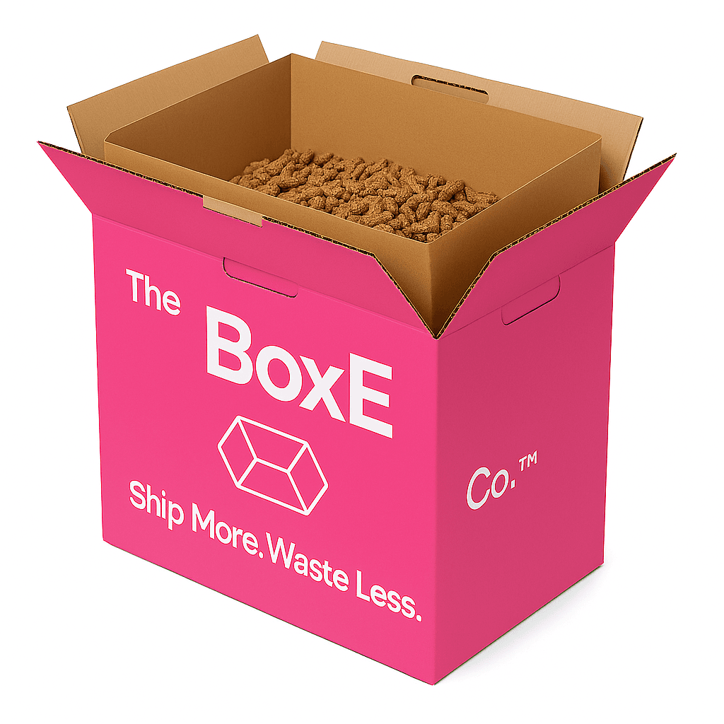 A digital display in a grocery store showing fresh produce.