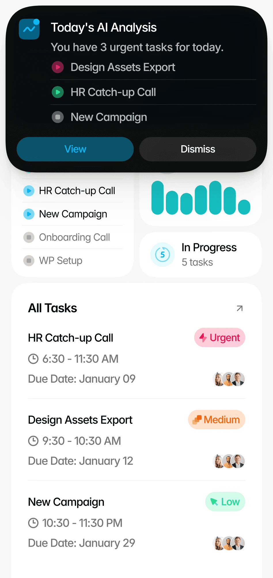 Banking app interface with $10,50,000 balance, a pink Mastercard debit card, and icons for payments and Recent Activity.