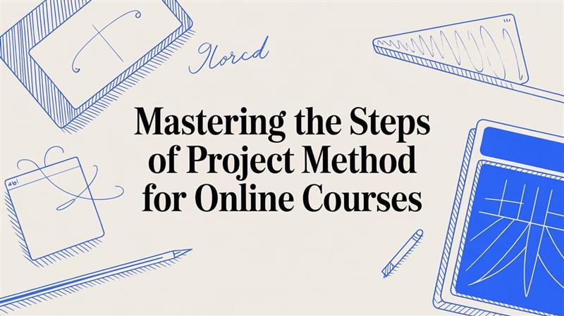 steps of project method