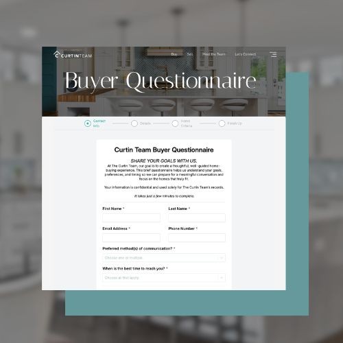 Bright kitchen in a modern home for buyers beginning their search