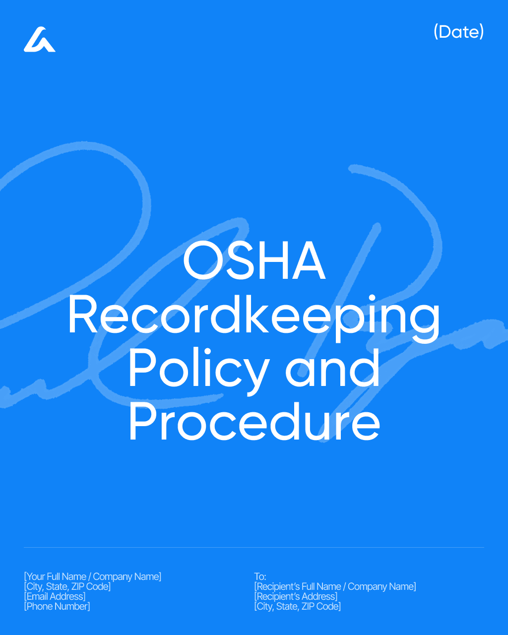 OSHA Recordkeeping Policy and Procedure