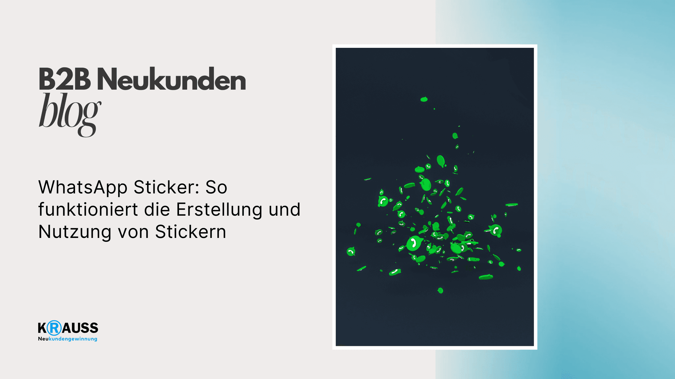 WhatsApp Sticker: So funktioniert die Erstellung und Nutzung von Stickern