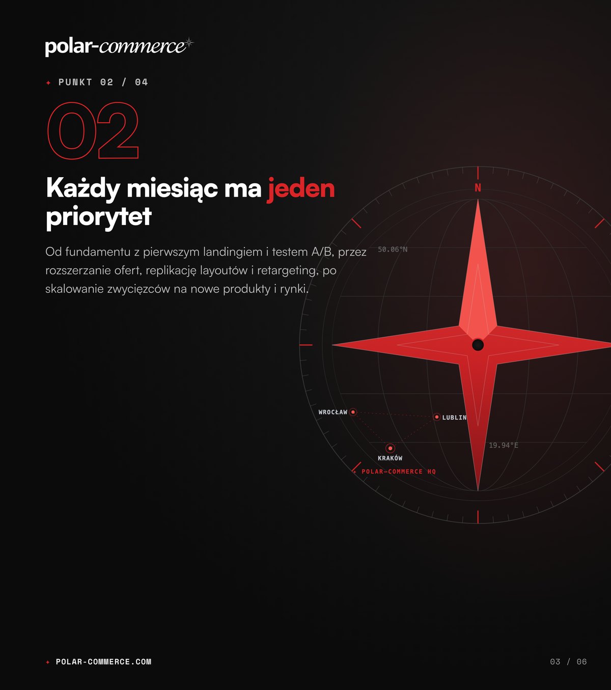 Każdy miesiąc ma jeden priorytet — Polar-Commerce