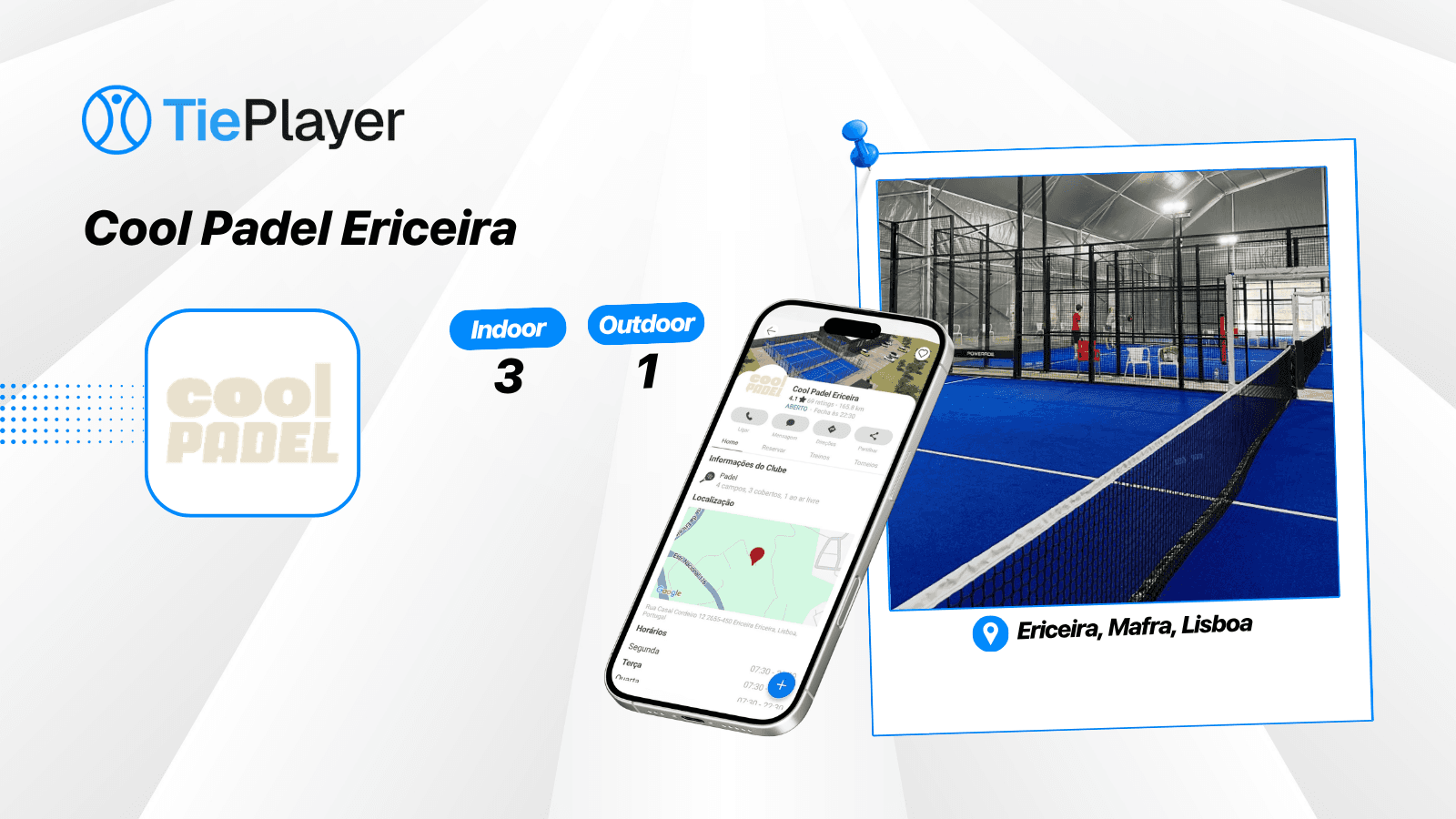 Book a padel court at Cool Padel Ericeira