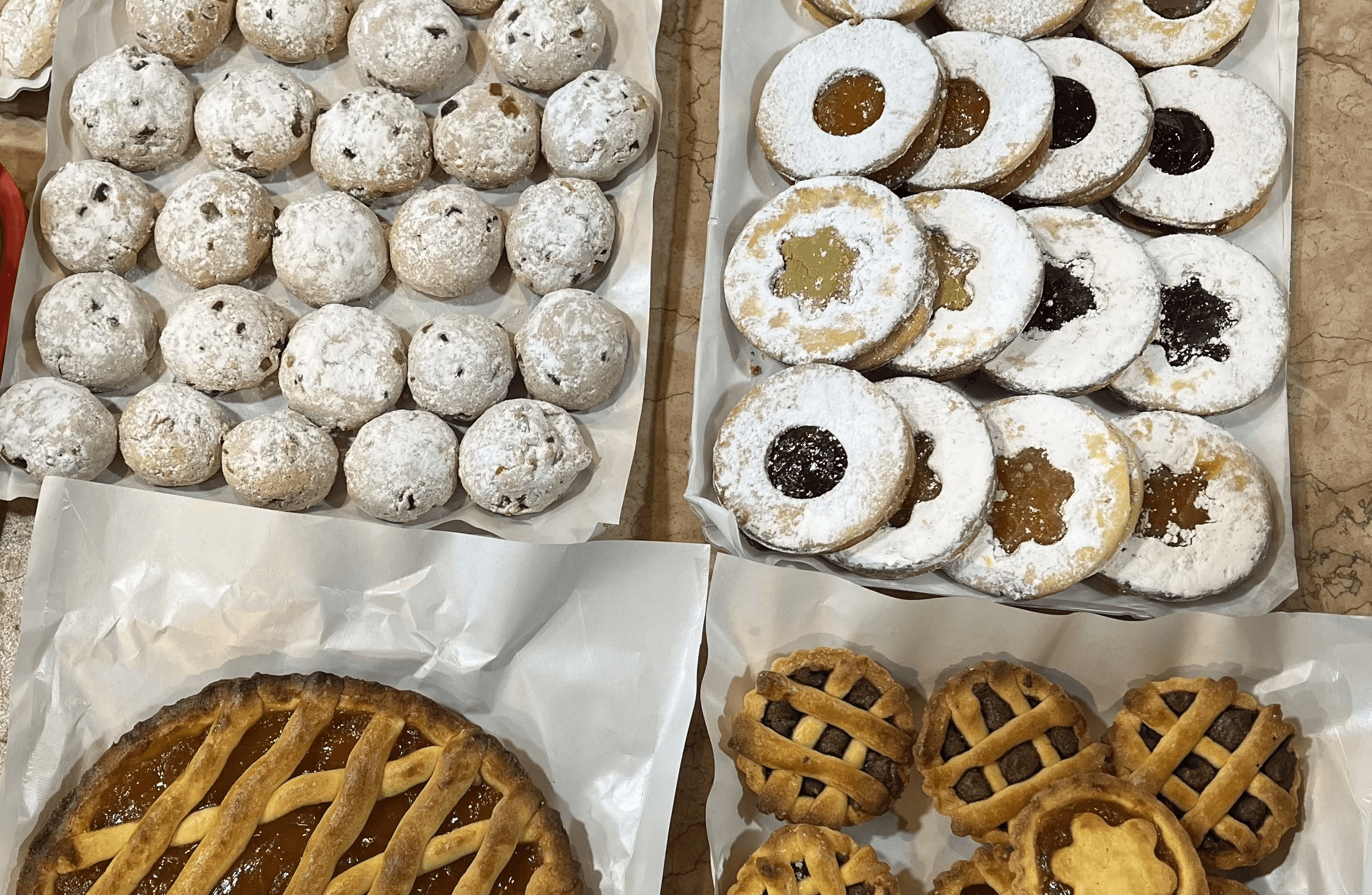 round cake on brown wooden cake stand