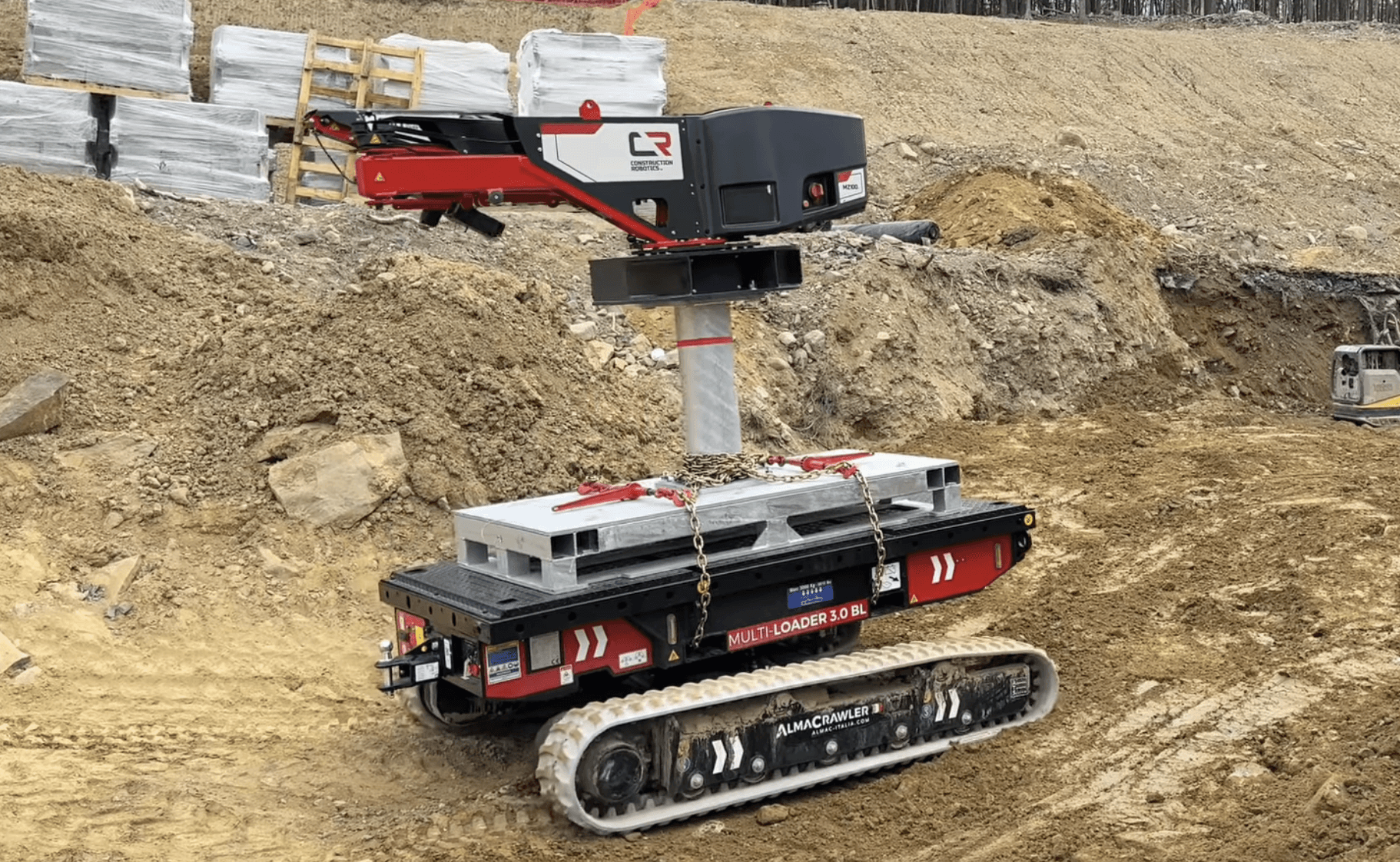 MZ100 on AlmaCrawler 3.0 BL