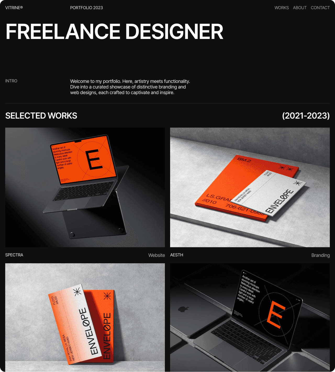 Vitrine template