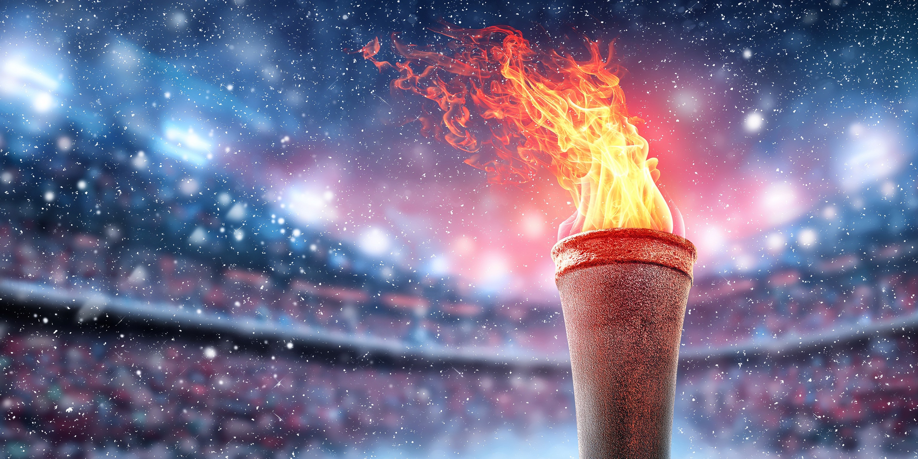 ai generated fire for winter olympics 2026