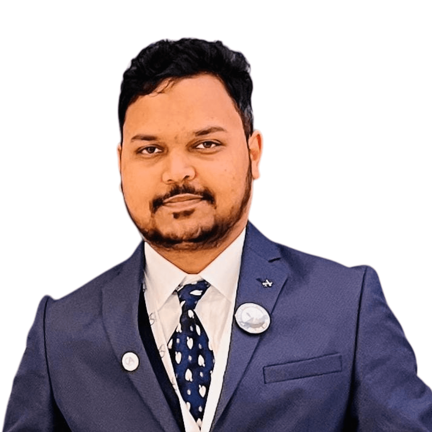 man wearing Henley top portrait