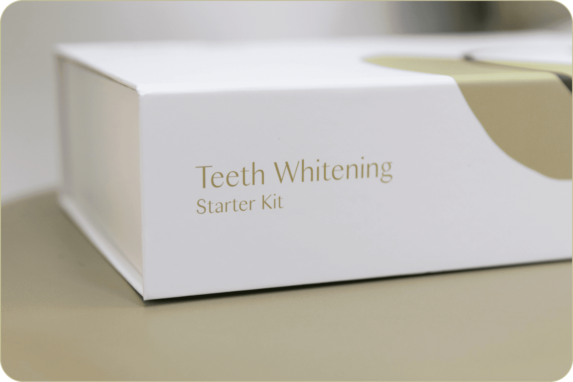 A box of custom made teeth whitening starter kit from Surry Hills Dental Centre