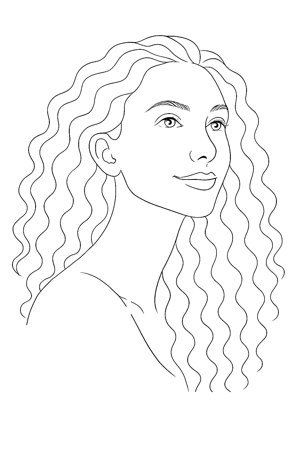 Illustrated portrait of Natanja T.A. Lokerse — founder of Luxury Connector, trusted partner to UHNWI, family offices and luxury brands