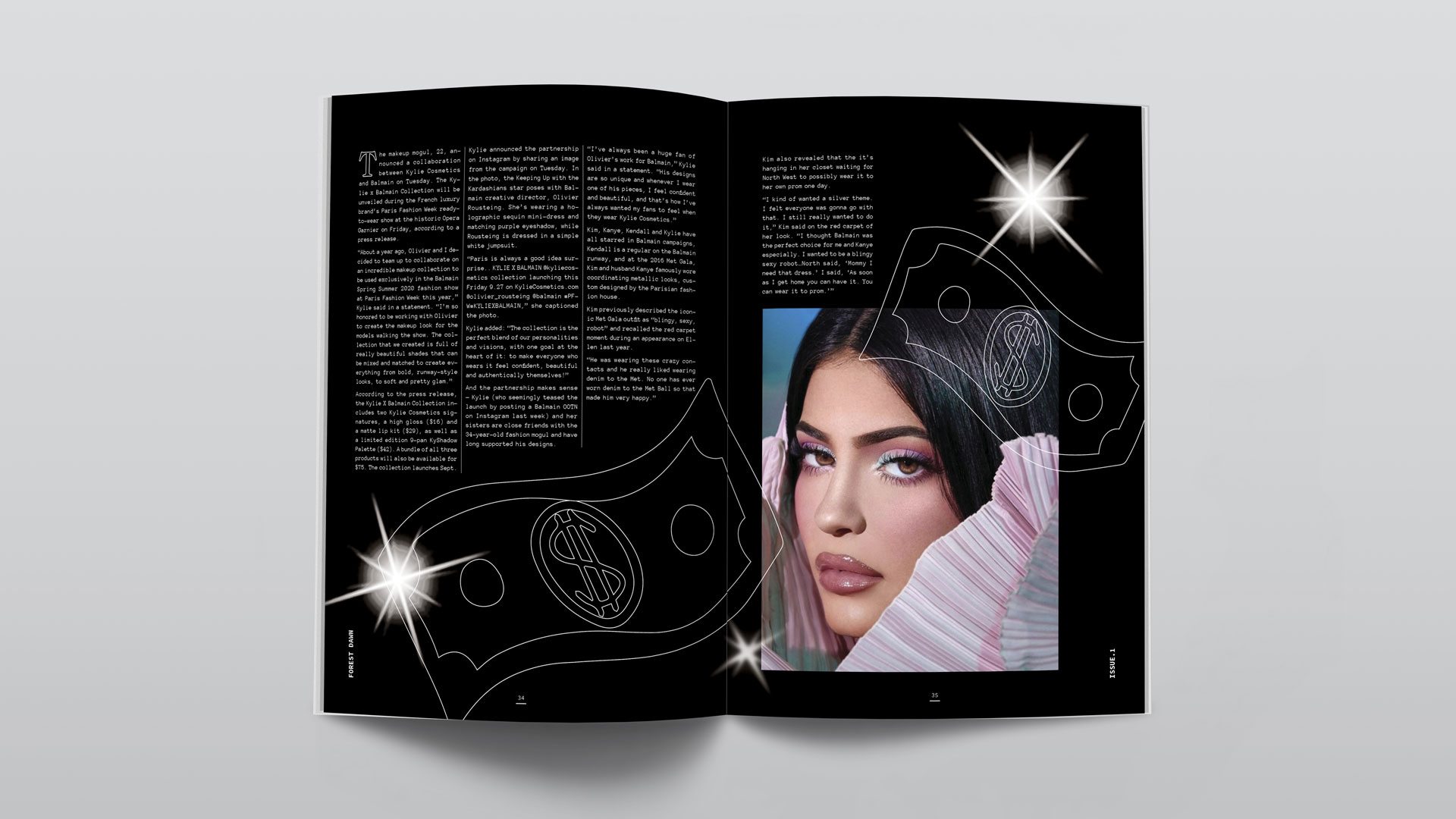 Xi Lu - magazine sample