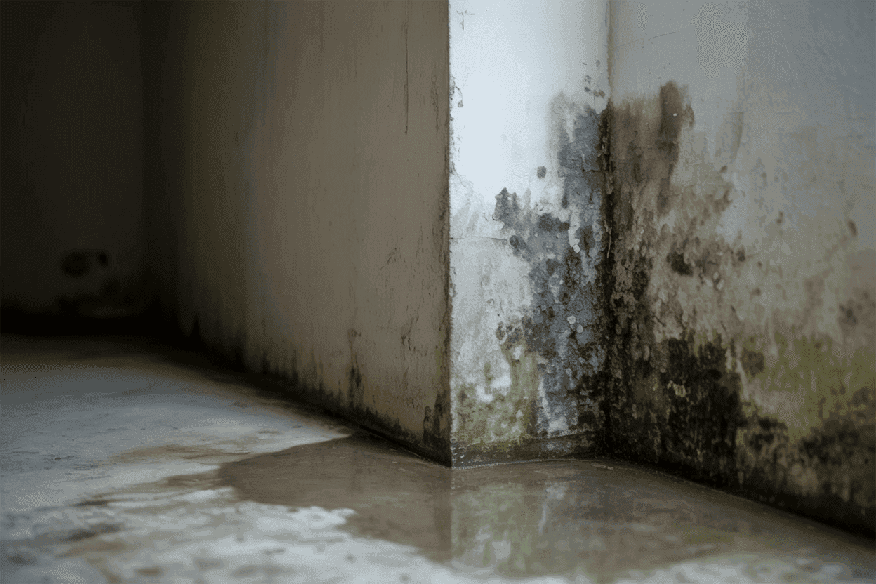 Signs of basement mold growth that require professional mold inspection in St. Louis
