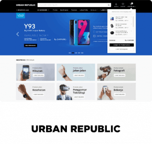 Urban Republic mockup