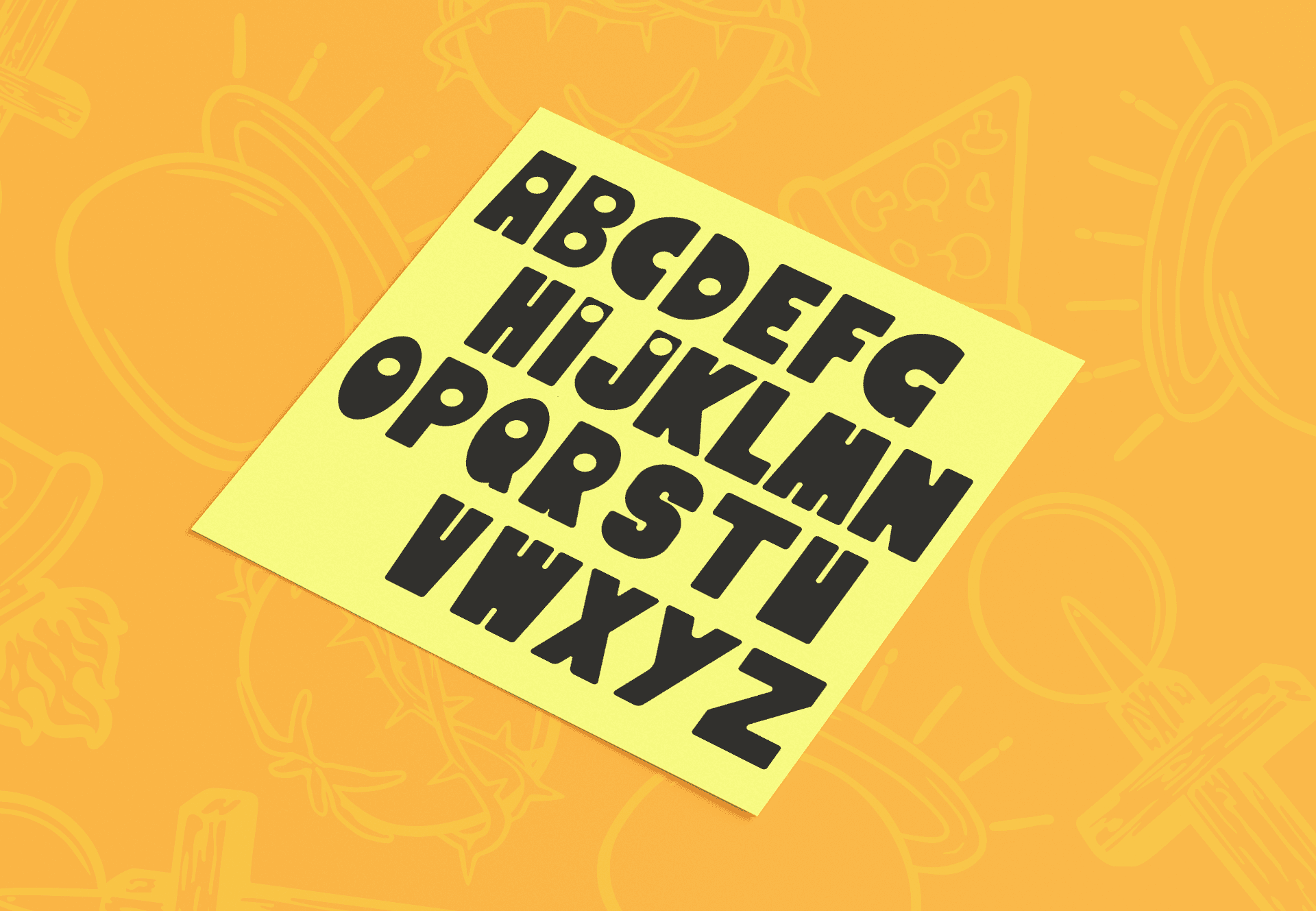 Typographie créée pour Madonna