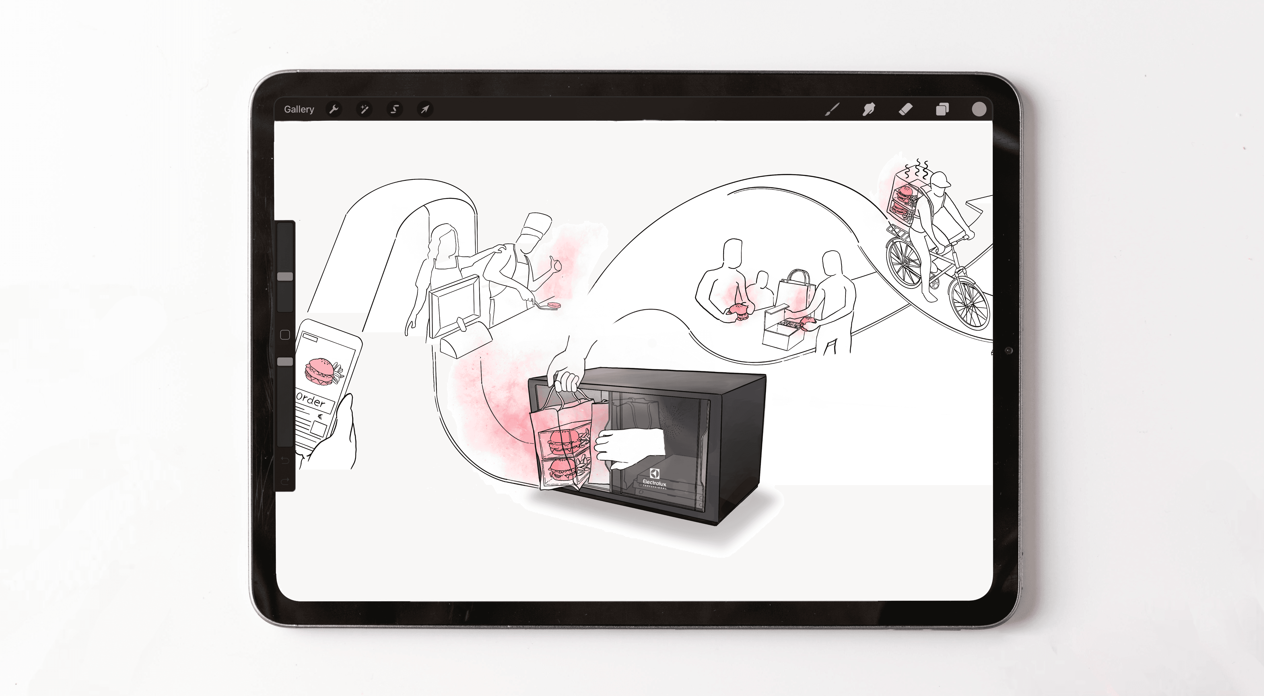 Image 4 alt: Visualizzazione del customer journey legato alla consegna e al prototipo