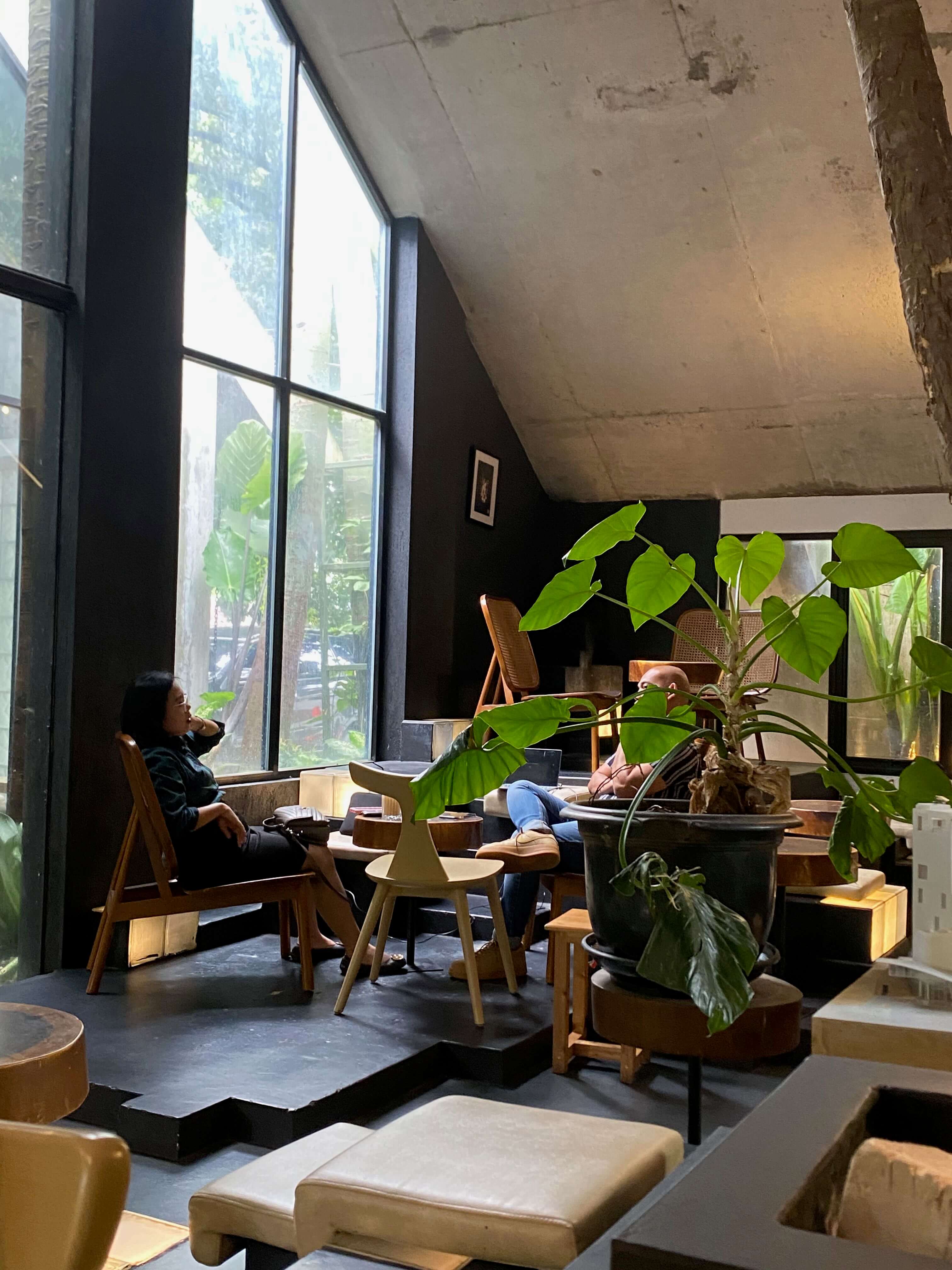 tanatap indoor seatings with people