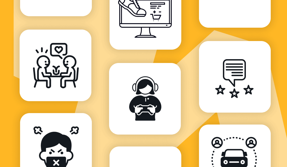 Promotional graphics for UGC