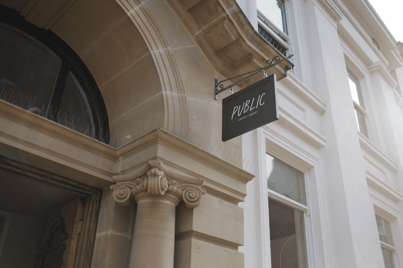 Artisan baked goods displayed at Public Bakery