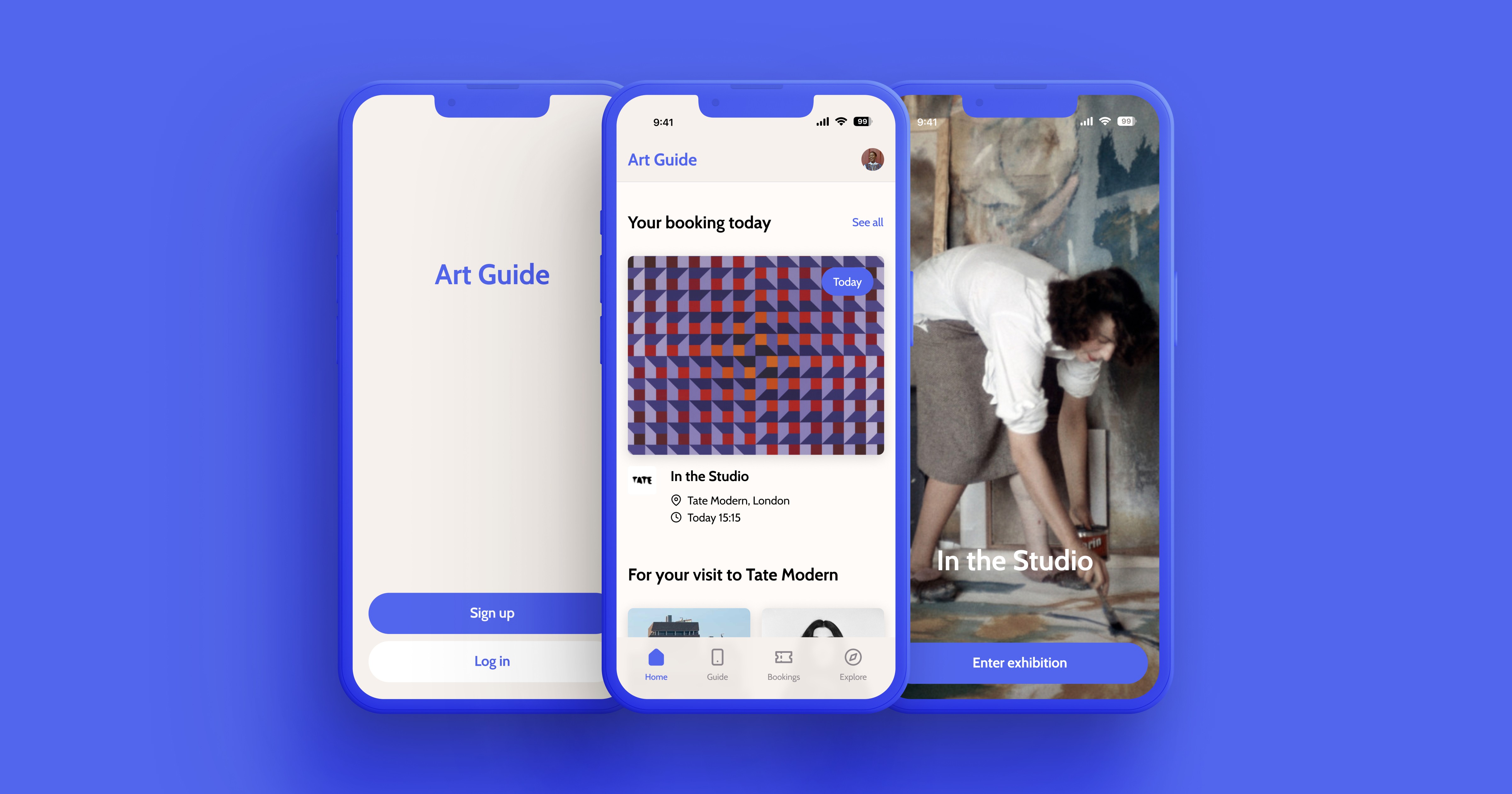 Art Guide Screen Overview
