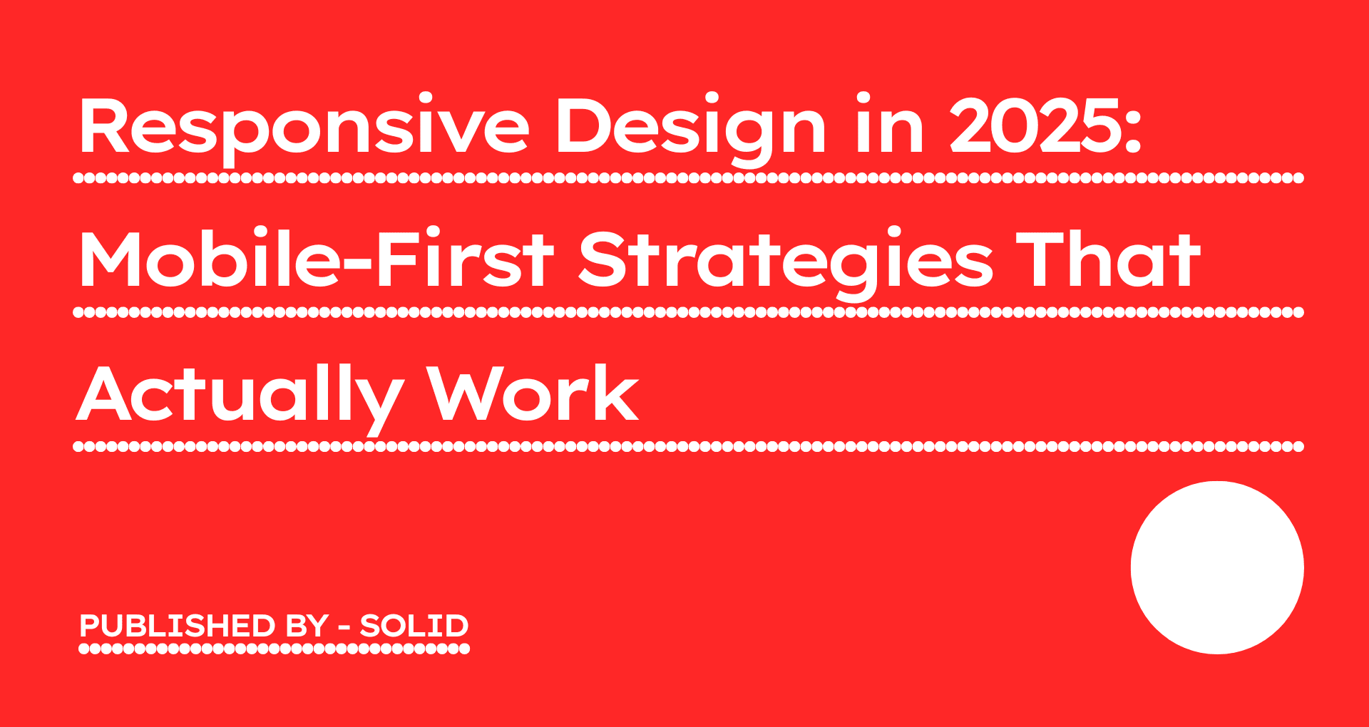 The Solid Corp's responsive design blog