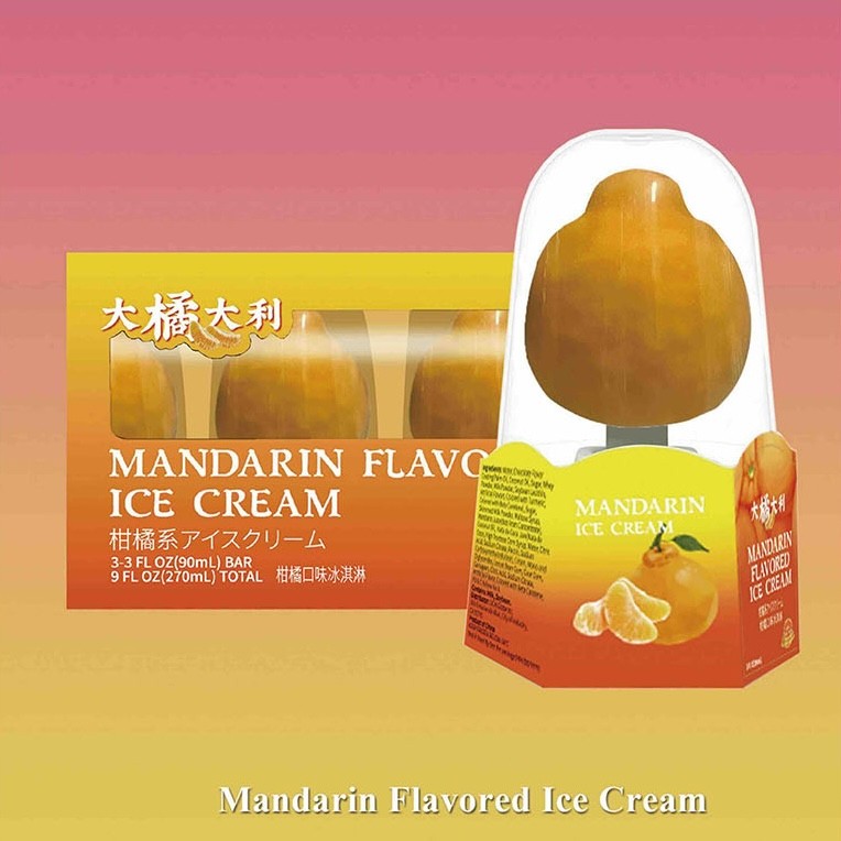 Image of a fruit-flavored ice cream&nbsp;