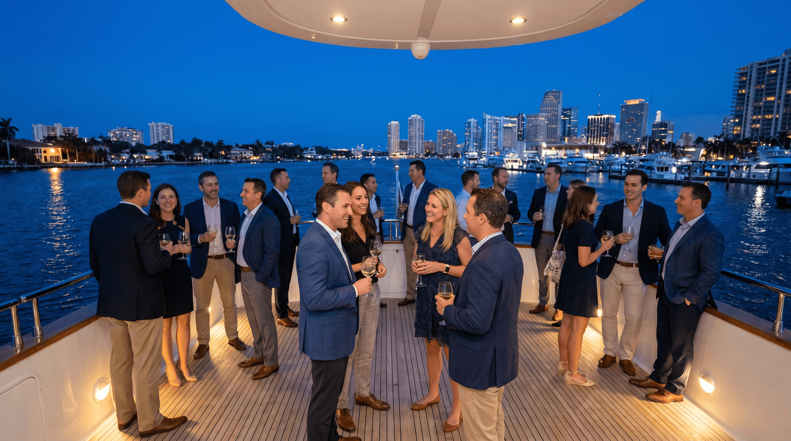 Founders Cruise first night out of Fort Lauderdale