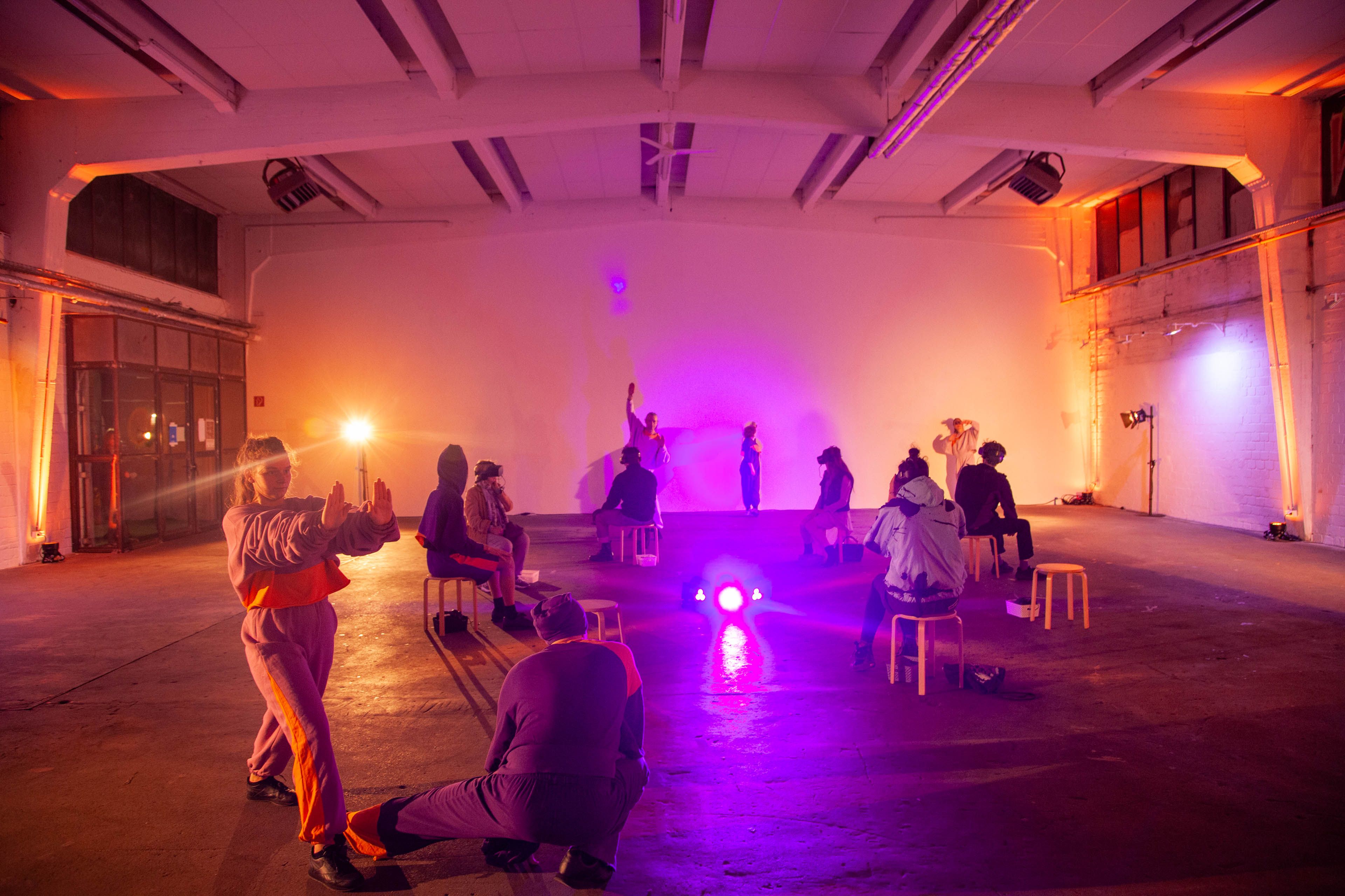 Fake - augmented 360° interactive performance installation