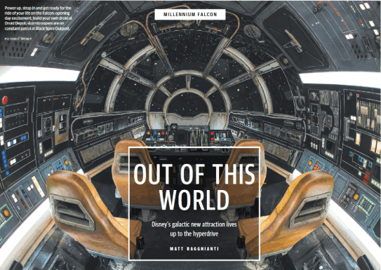 DISNEYLAND GALAXY'S EDGE LAUNCH