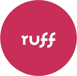 The logo of Ruff.