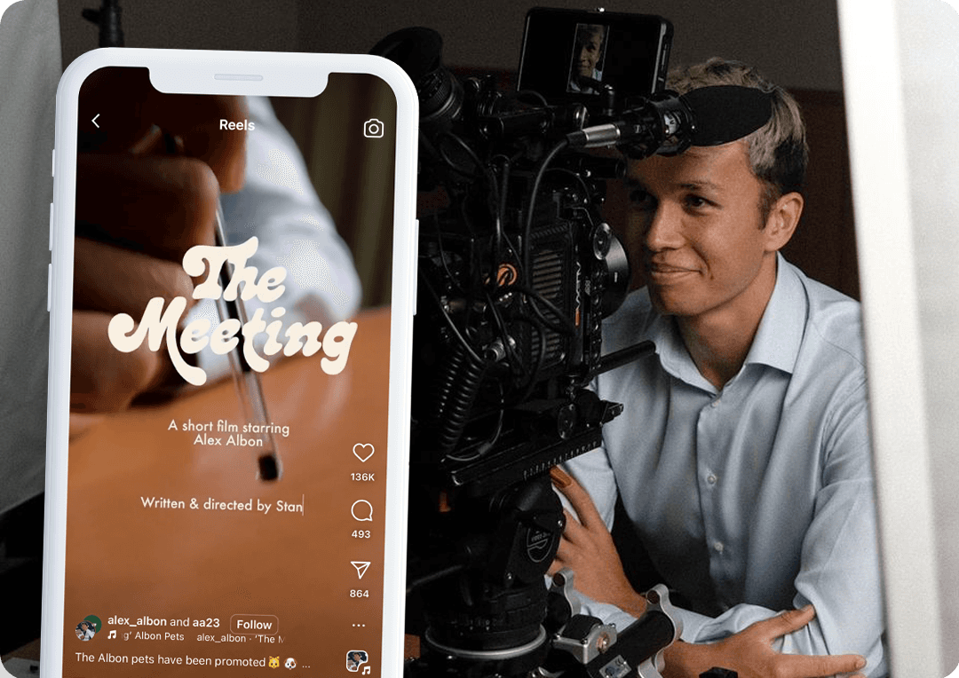 Behind the scenes Alex Albon Pets Teaser 2023