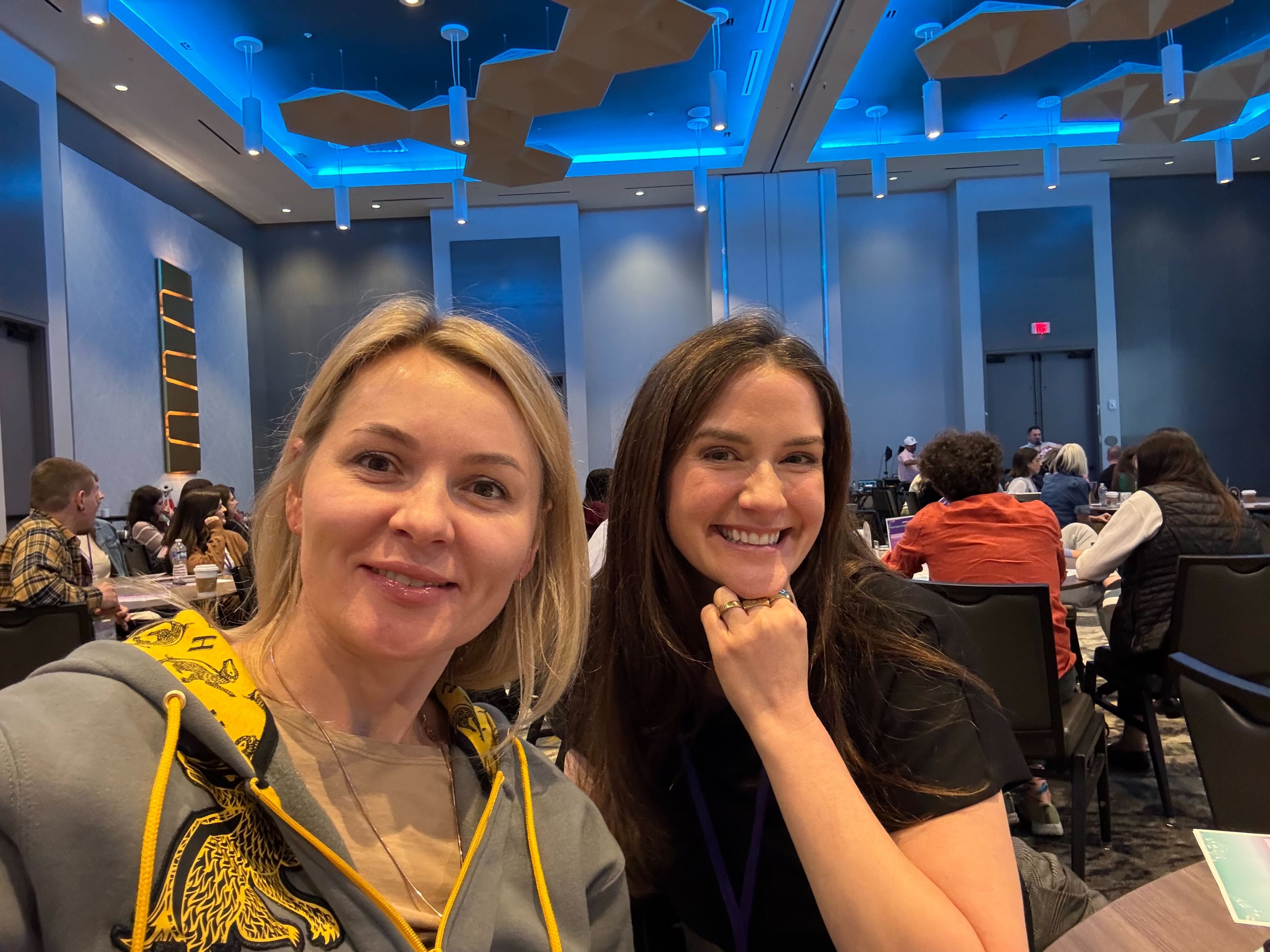 HealthJoy team members at an evening company event.