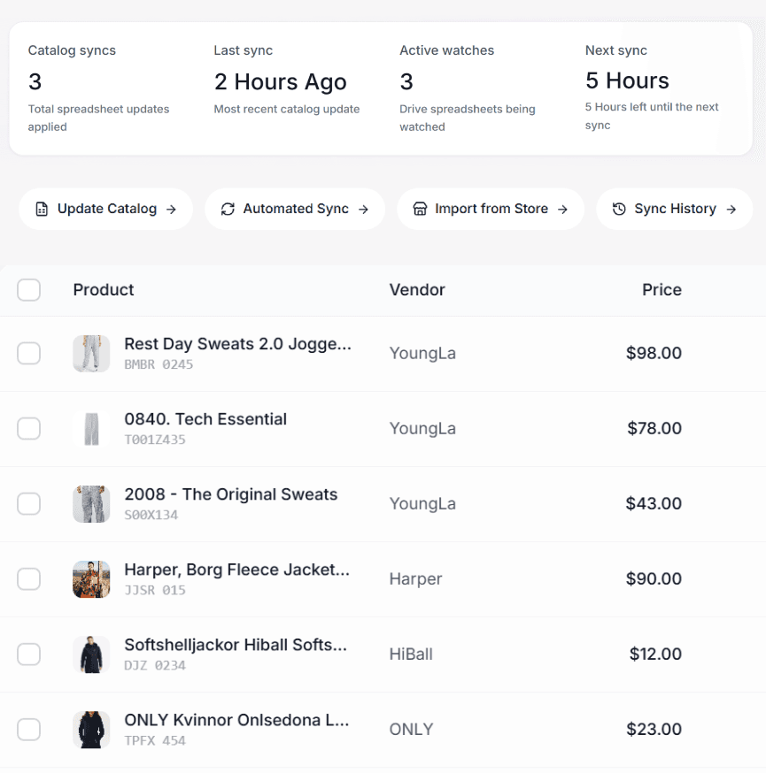 An image of Freelio's budget ui