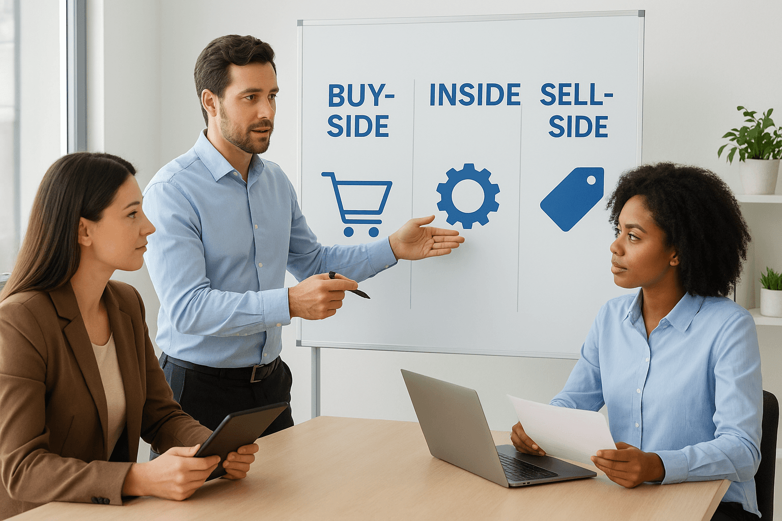 Key use cases: buy-side, inside, and sell-side data