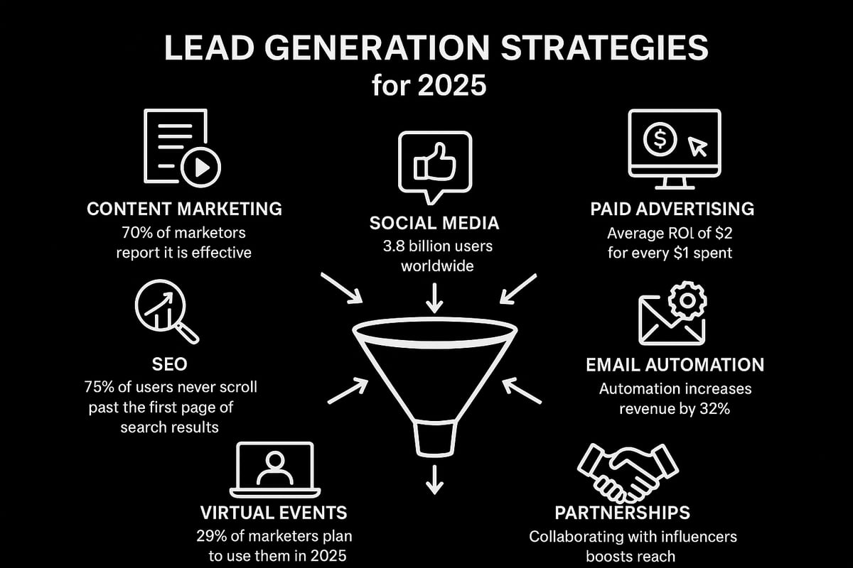 Top Lead Generation Strategies for 2025