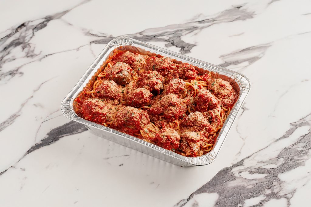 spaghetti & meatballs catering from degidios