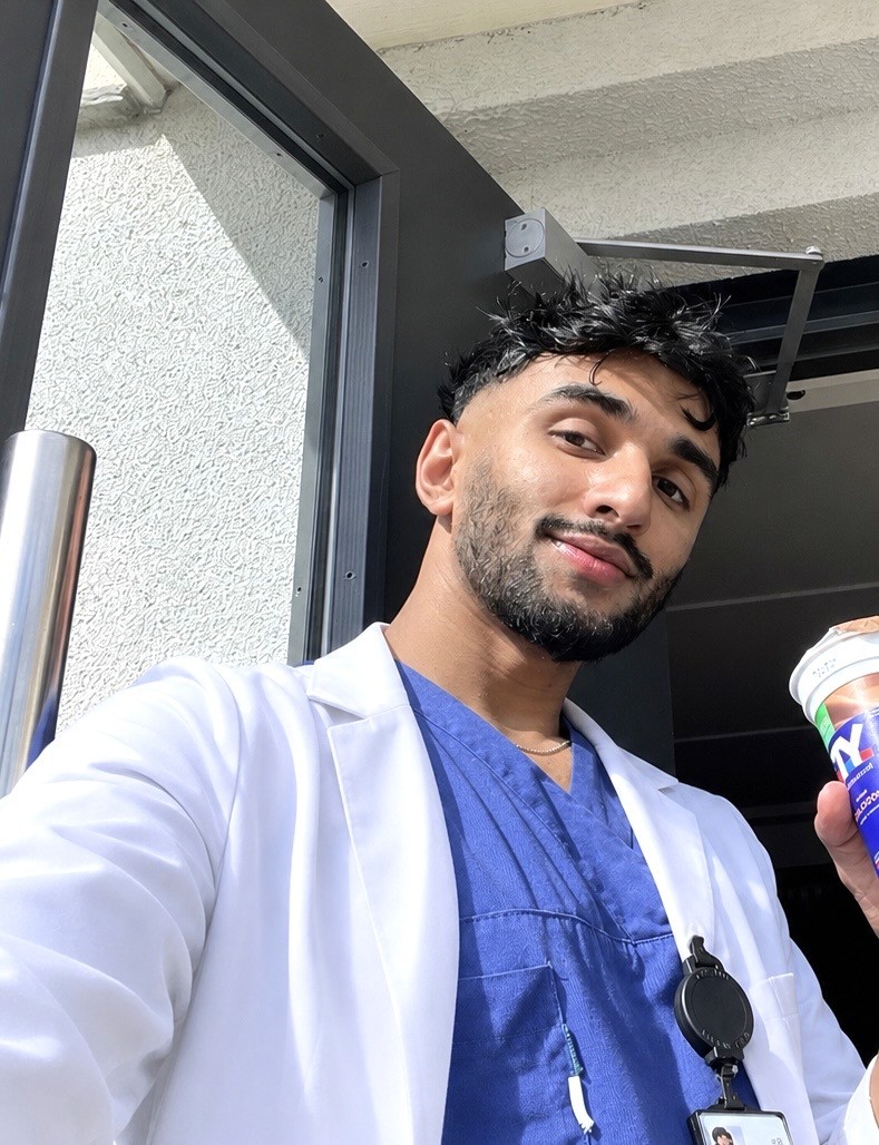 Saif, medical student at UPJŠ Košice and founder of Medently