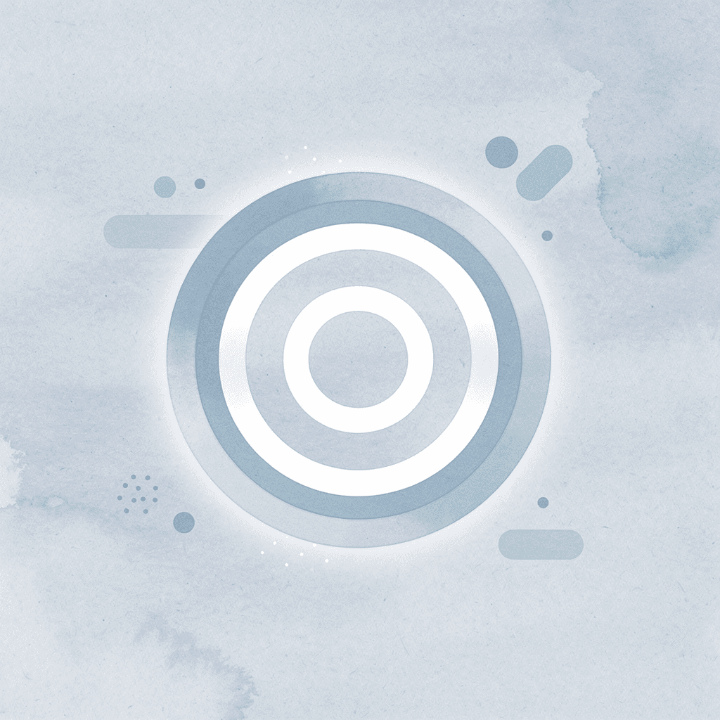 Target icon representing strategic design focus - Business T-Shirt Design Ideas