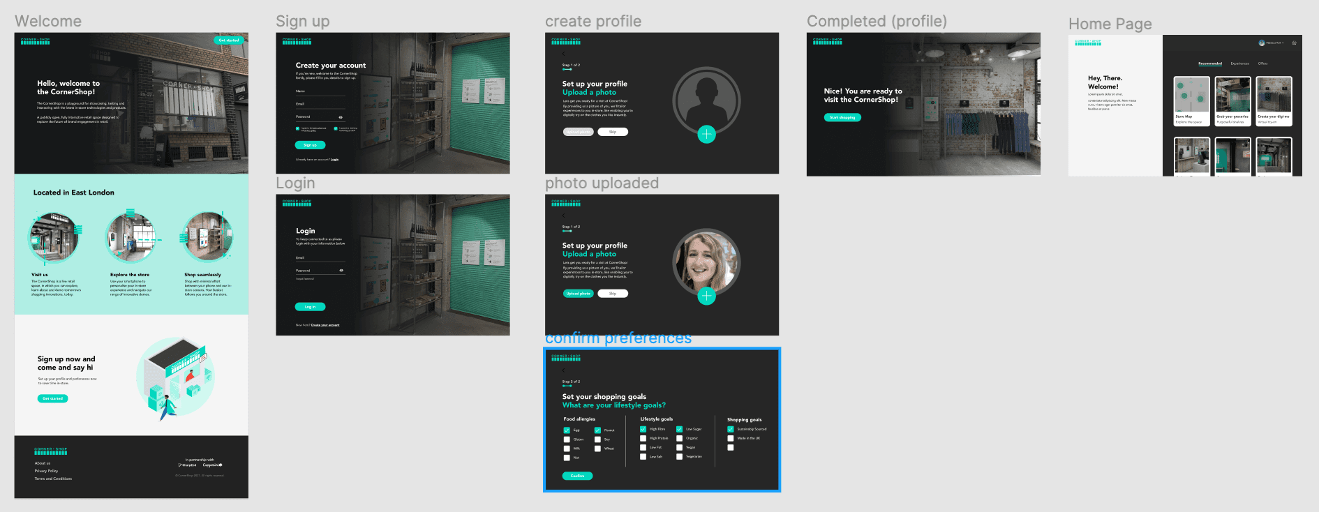 Irene Webflow template project image