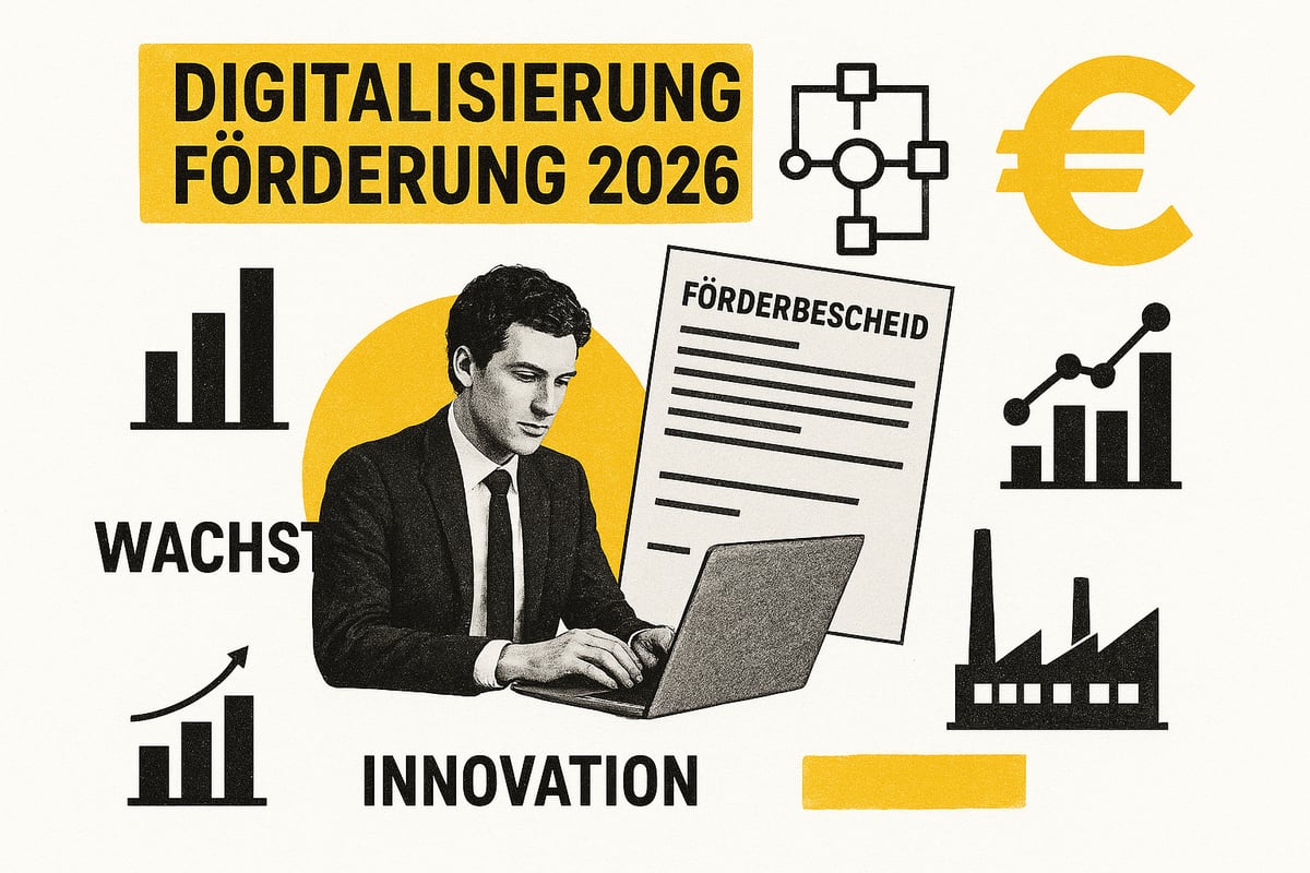 Digitalisierung Förderung 2026: Grundlagen & Bedeutung