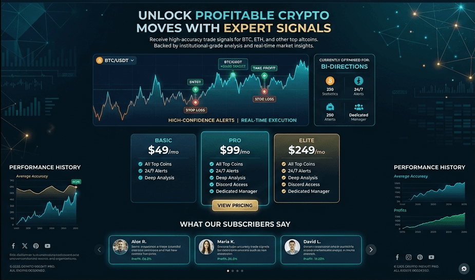 Crypto Signals Subscription Business