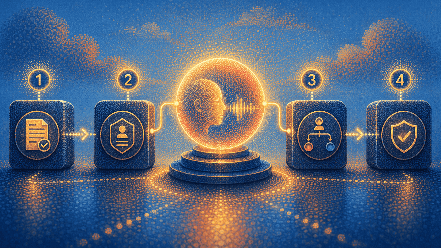 Illustration for What an AI Voice Agent Needs to Safely Relieve the Repetitive Trigger